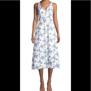 Equipment Oleisa Floral Print A-Line Dress Sz 4